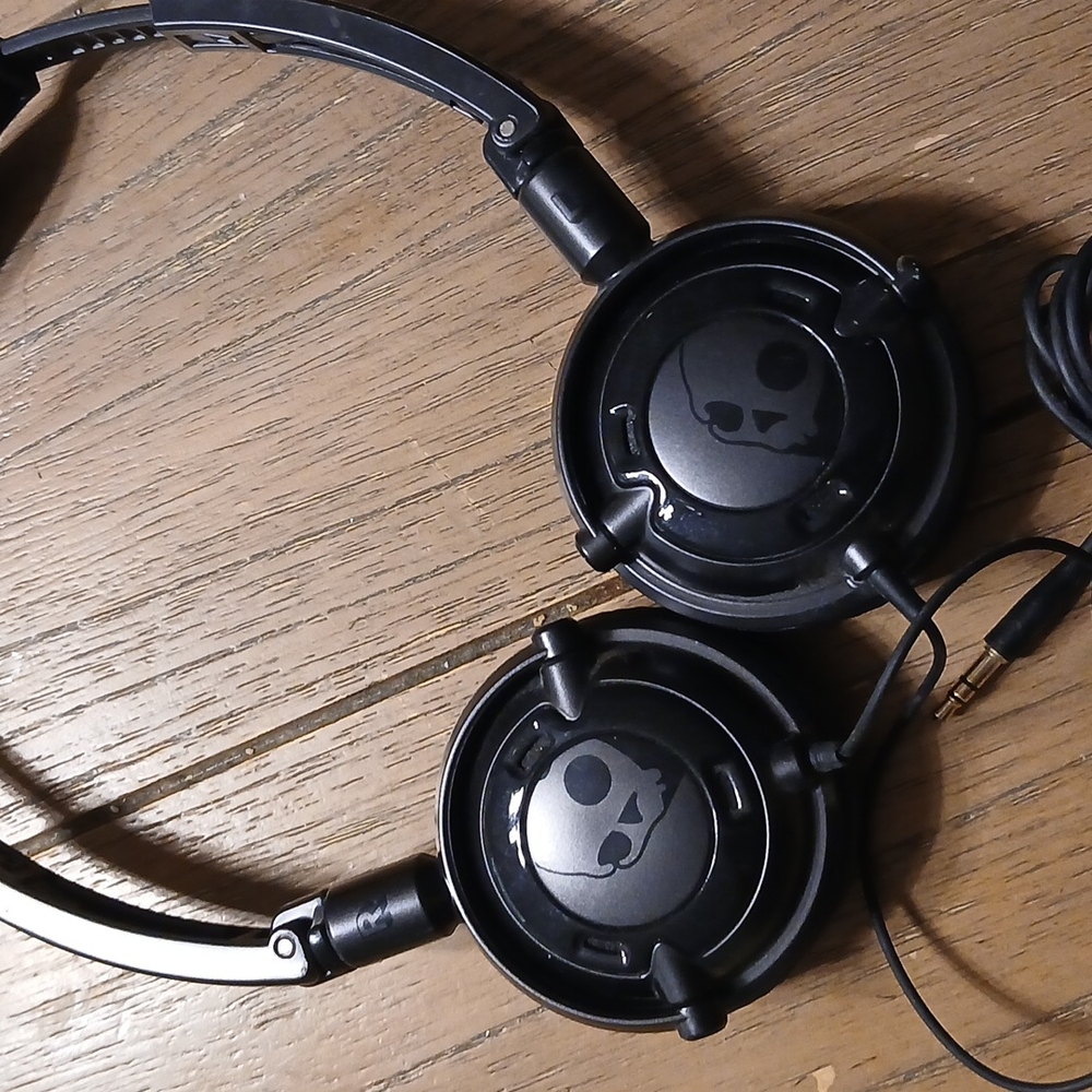 Skullcandy Black On-Ear Headphones